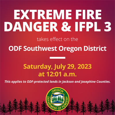 EXTREME Fire Danger - IFPL 3