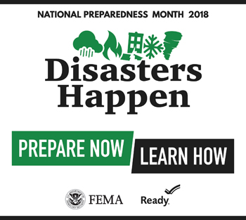 National Preparedness Month (FEMA graphic)