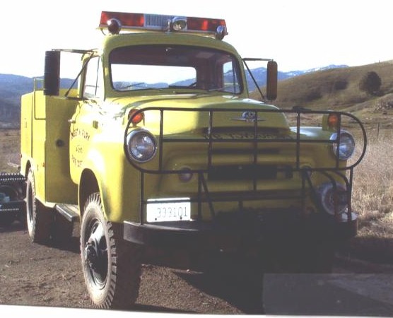 Our 1956 International, sold in 2003 - front view